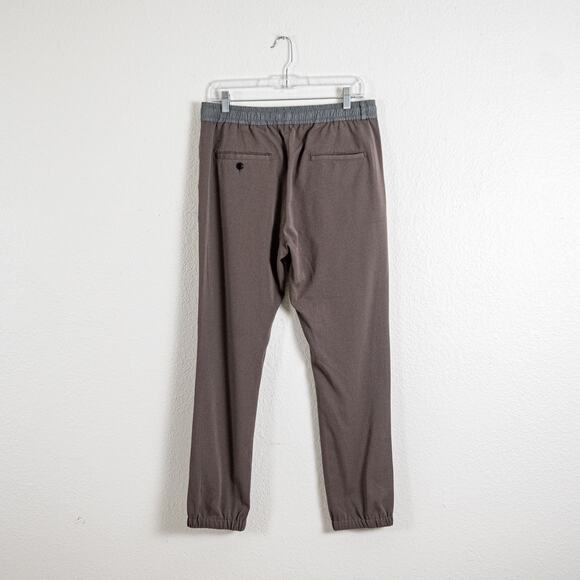 BEAMS Japan Men's Drawstring jogger Pants Gray size Large - Picture 3 of 8